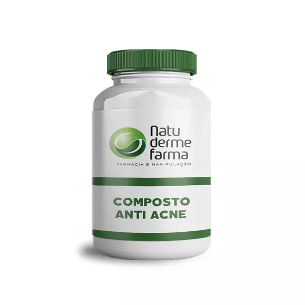 Composto Anti Acne Para Uso Oral 60 doses