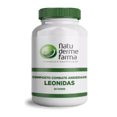 Composto Combate Ansiedade Leonidas 30 doses