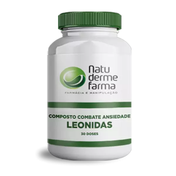Composto Combate Ansiedade Leonidas 30 doses