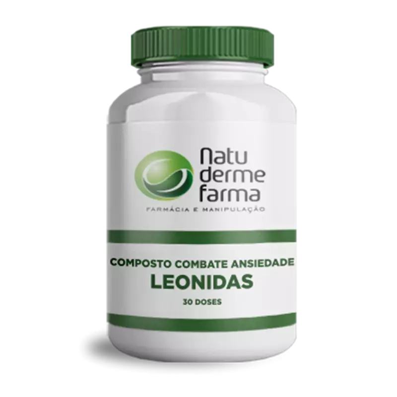 Composto Combate Ansiedade Leonidas 30 doses
