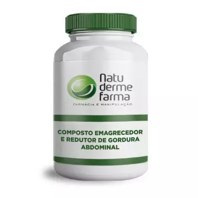 Composto Emagrecedor e Redutor de Gordura Abdominal 30 doses