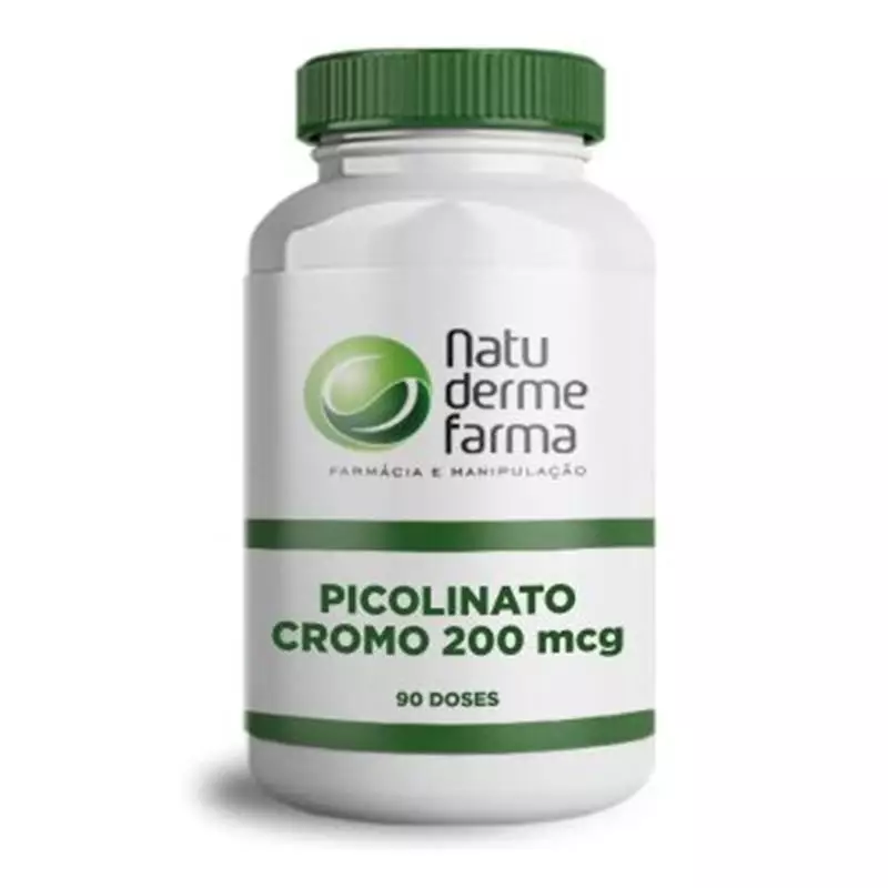 Picolinato de Cromo 200mcg 90 doses