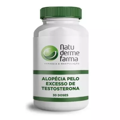 Alopecia por Excesso de Testosterona 30 doses