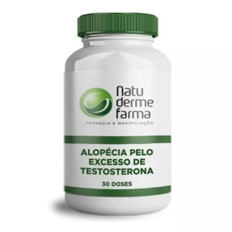 Alopecia por Excesso de Testosterona 30 doses
