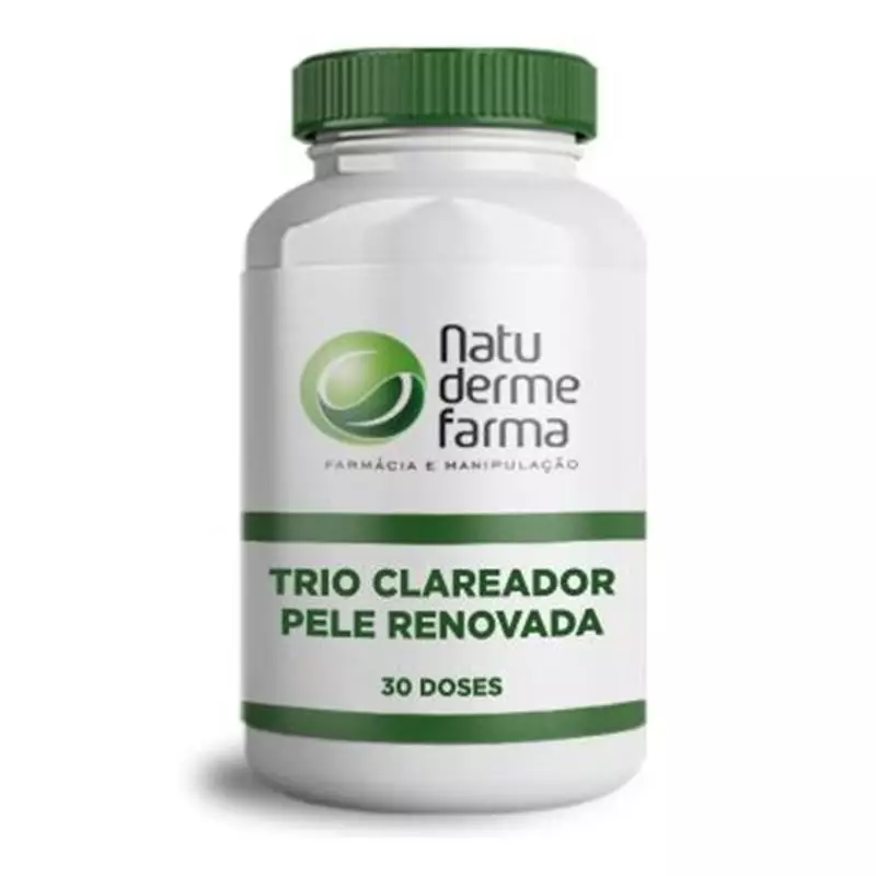 Trio Clareador Pele Renovada 30 doses