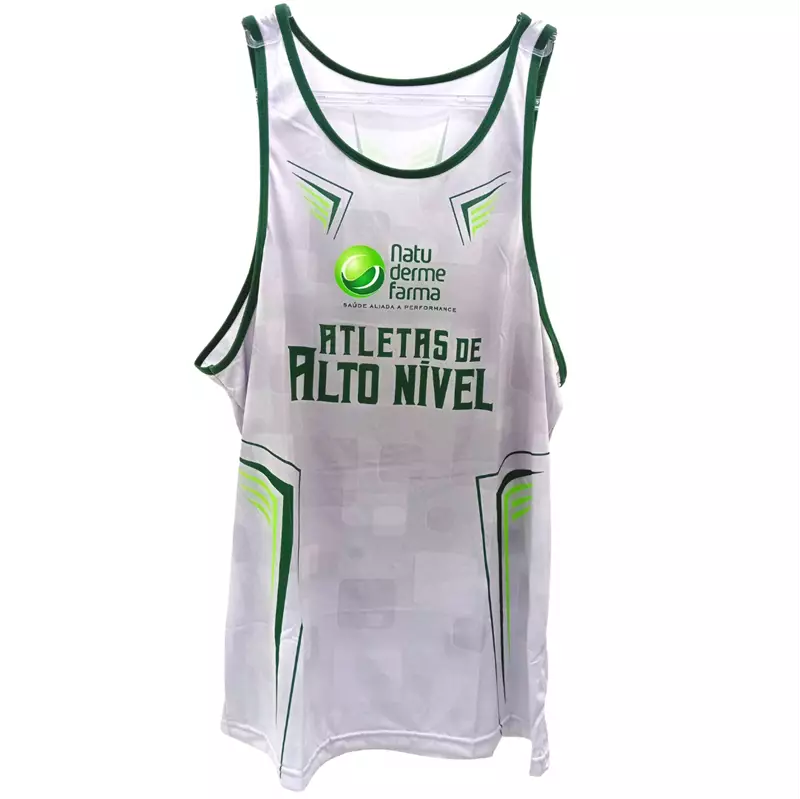 Regata Masculina Dry Branco