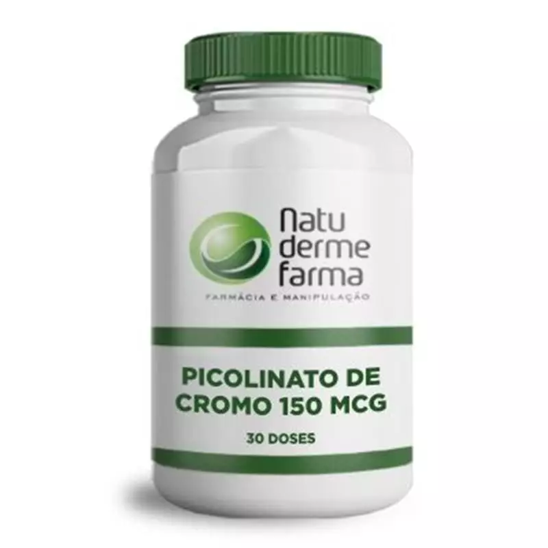 Picolinato de Cromo 150mcg 30 doses