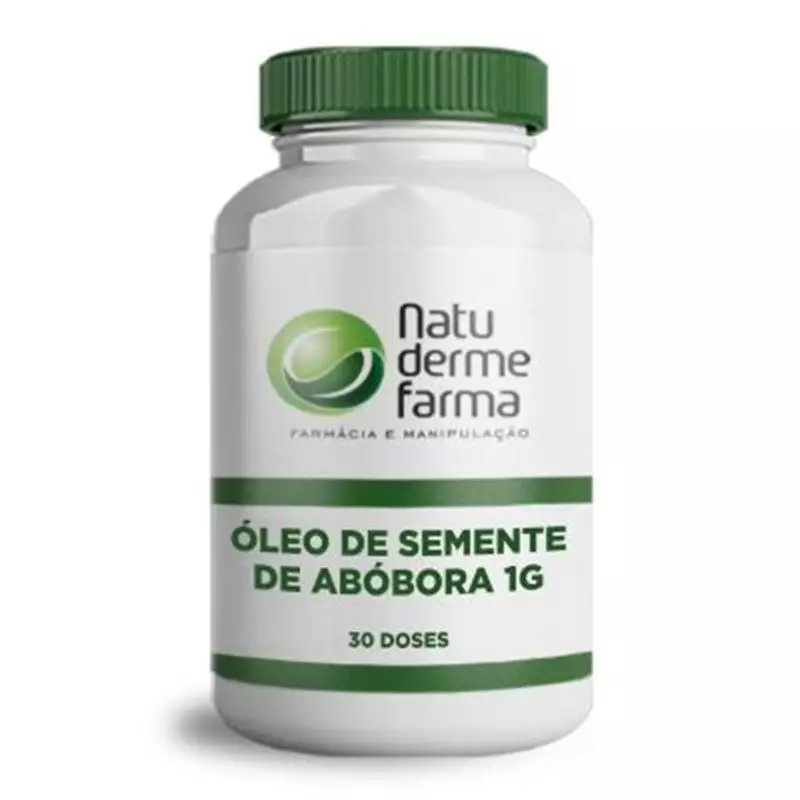 Óleo de Semente de Abóbora 1g 30 doses