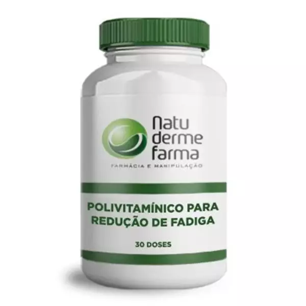 Polivitaminico para Redução de Fadiga 30 doses