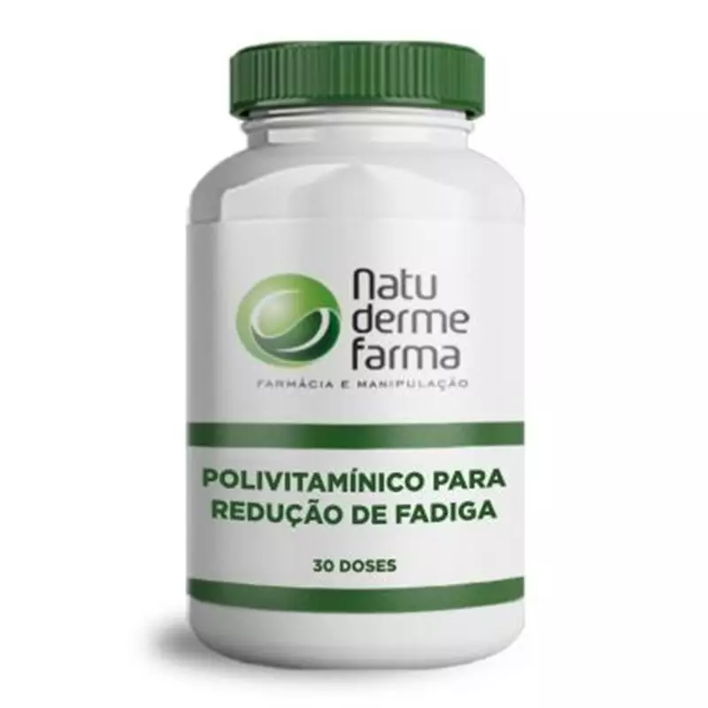 Polivitaminico para Redução de Fadiga 30 doses