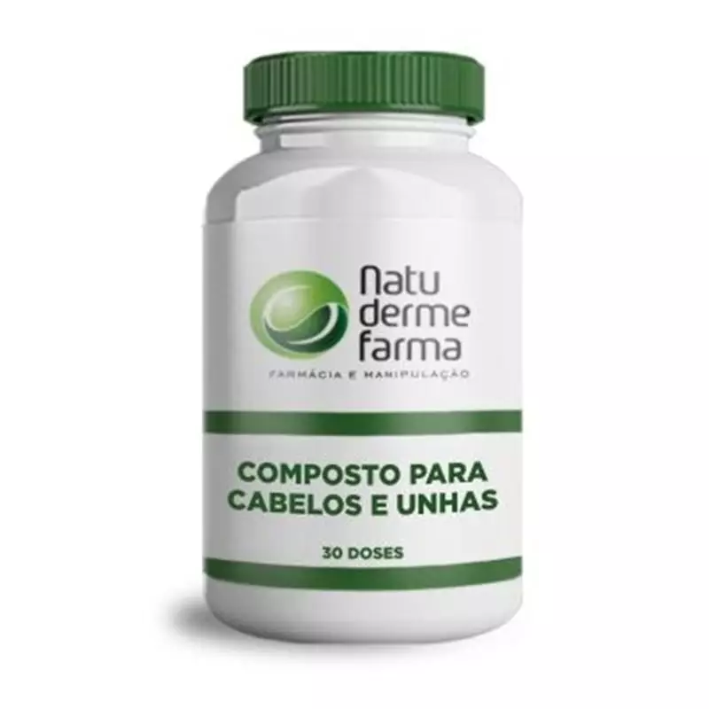 Composto para Cabelos e Unhas 30 doses