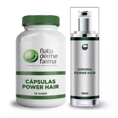 Combo Power Hair 90 doses + 50ml