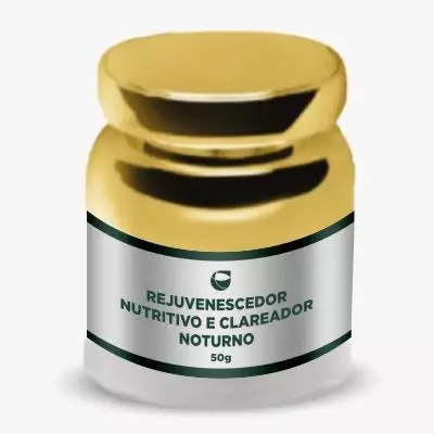 Rejuvenescedor Nutritivo e Clareador Noturno 50g