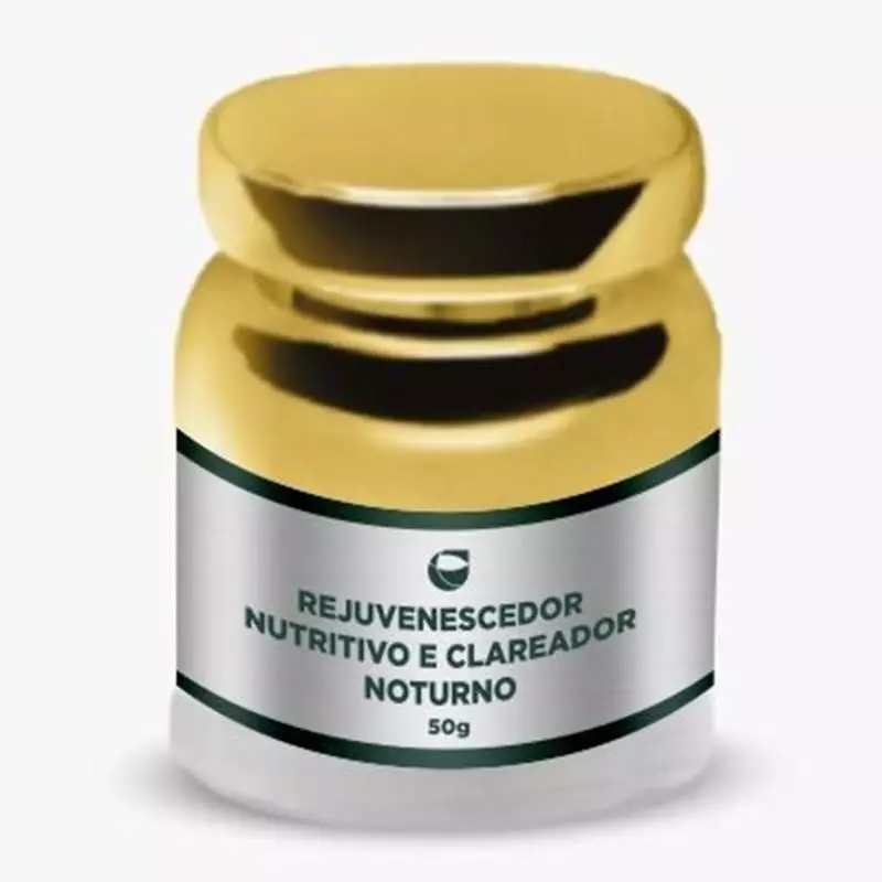 Rejuvenescedor Nutritivo e Clareador Noturno 50g