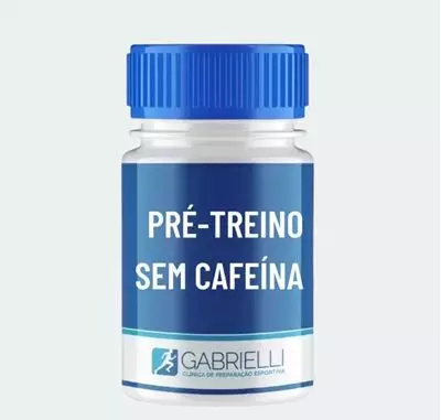 Pré Treino sem Cafeína 30 doses 