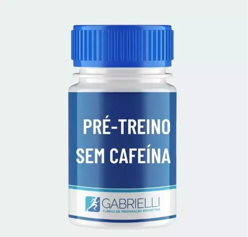 Pré Treino sem Cafeína 30 doses 