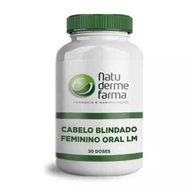 Cabelo Blindado Feminino Oral LM 30 doses 