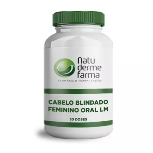 Cabelo Blindado Feminino Oral LM 30 doses 