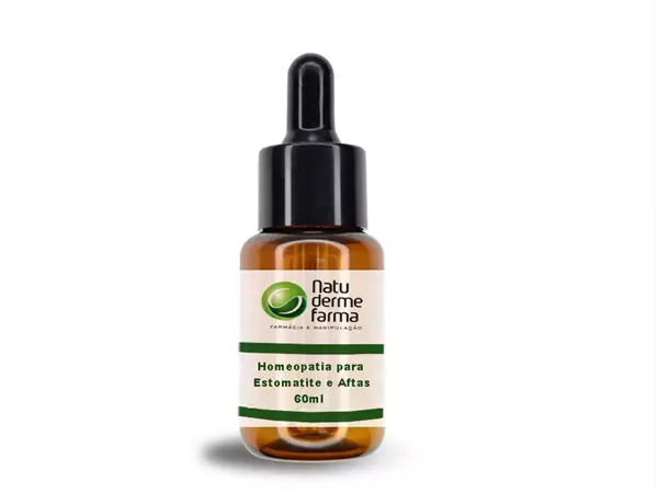 Homeopatia para Estomatite e Aftas 60ml