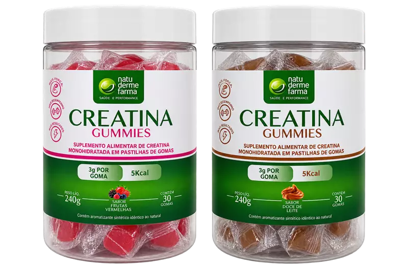 Creatina Gummies 30 doses de 3g